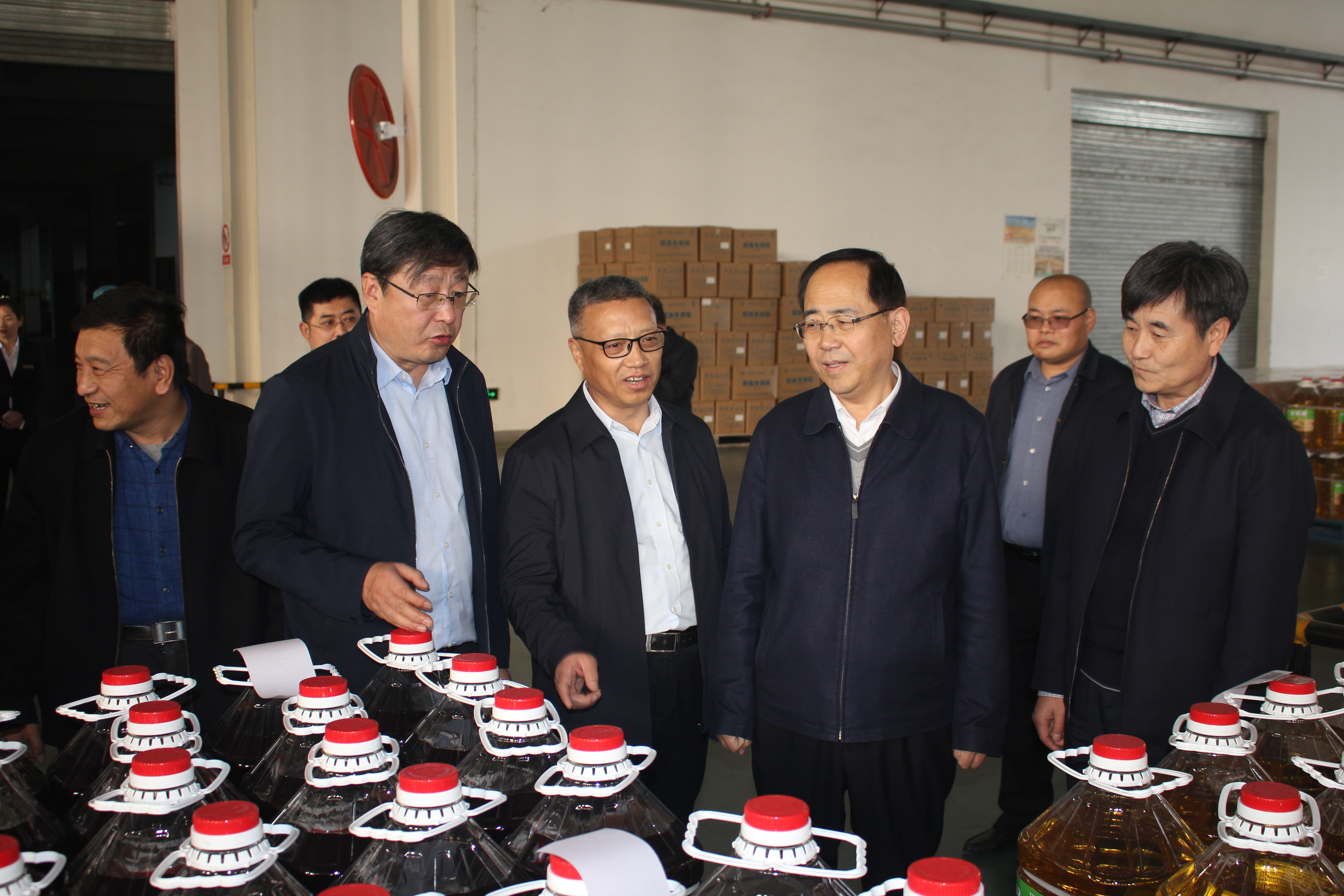 楊林局長到集團調(diào)研省級儲備糧管理