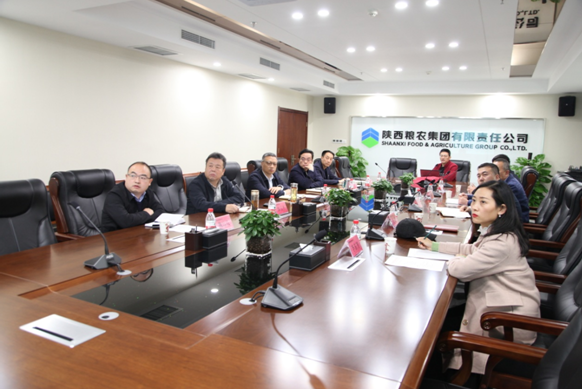 集團公司與延安美域高股份公司舉行業(yè)務(wù)交流座談會
