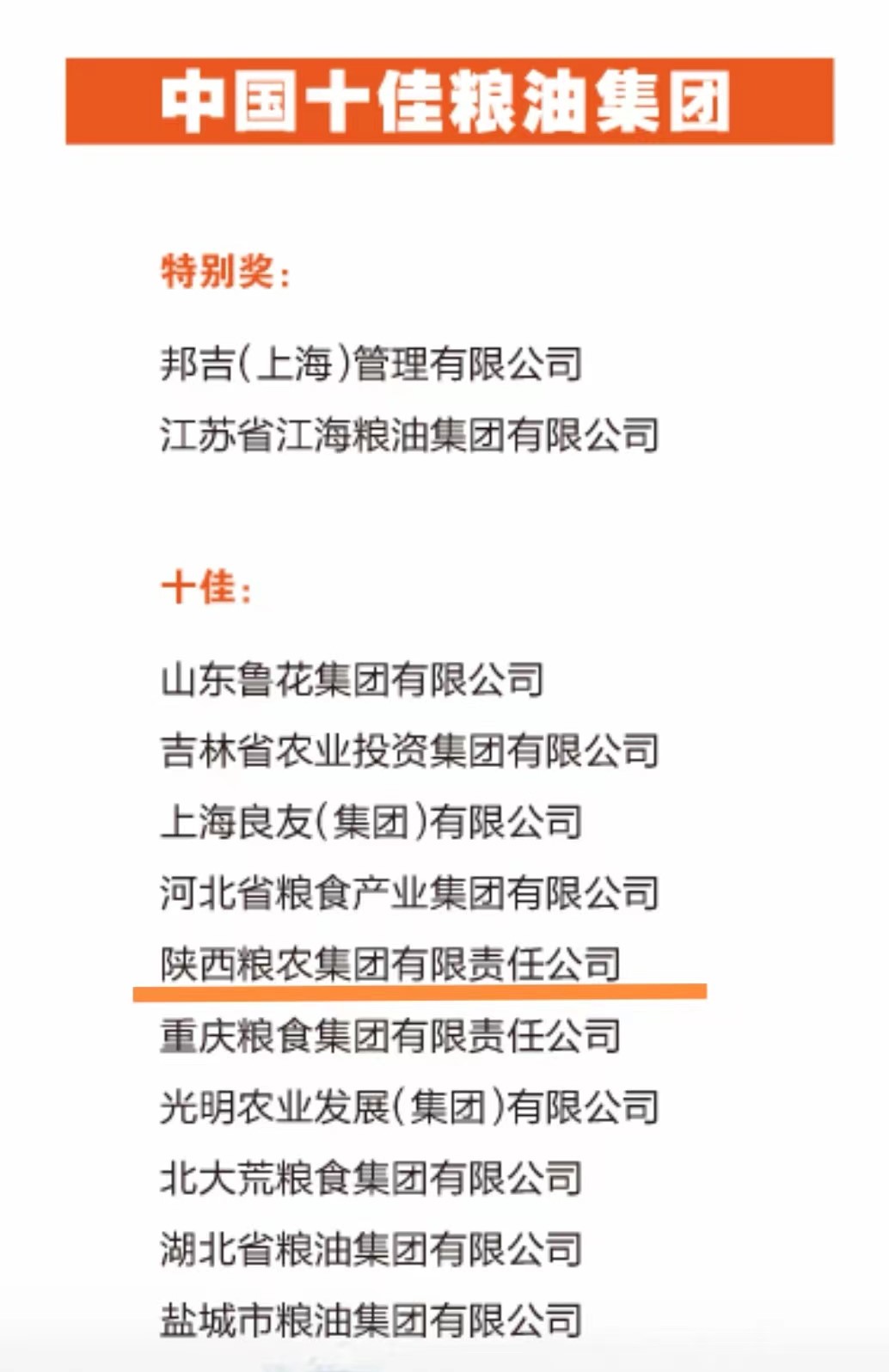 集團(tuán)及所屬企業(yè)、品牌、產(chǎn)品榮登第十二屆中國(guó)糧油榜